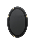 Ovation Oval Mirror (Charcoal)