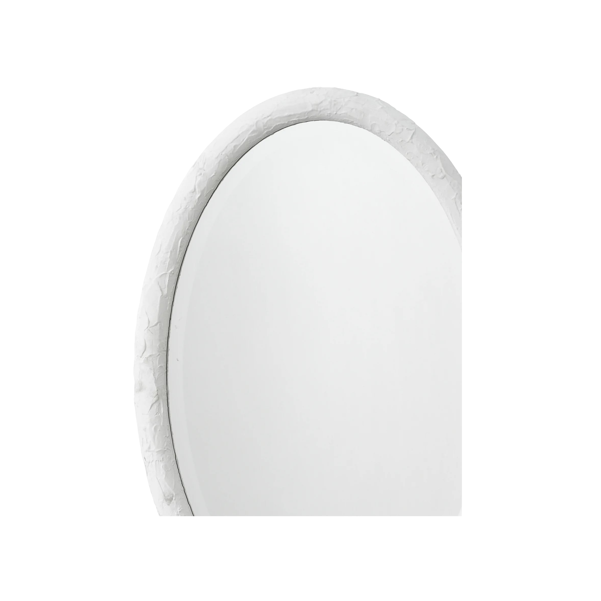 Ovation Oval Mirror (White)