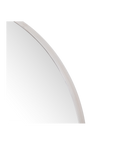 Bellvue Round Mirror (Shiny Steel - Large)