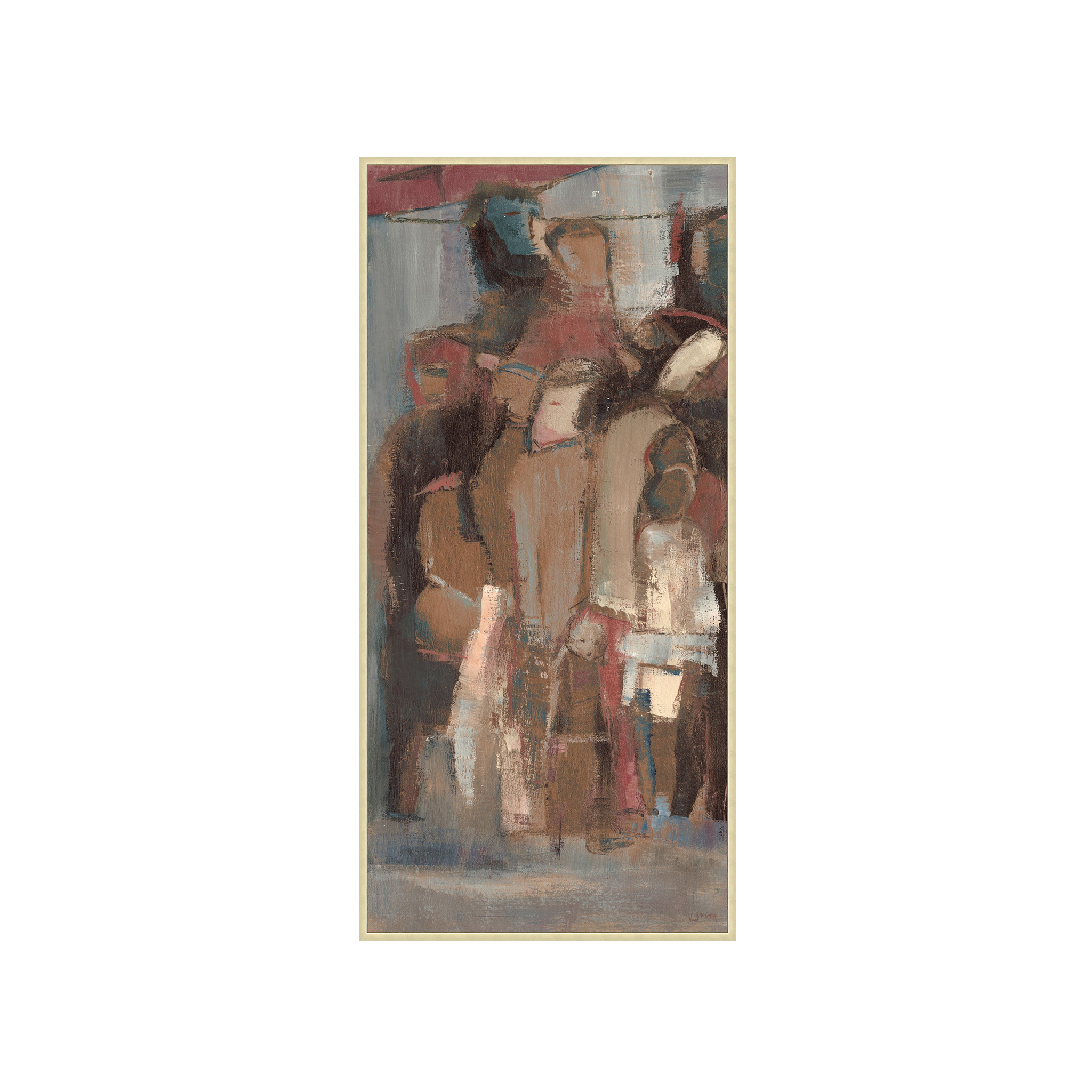 &quot;Gathering Figures I&quot; Artwork