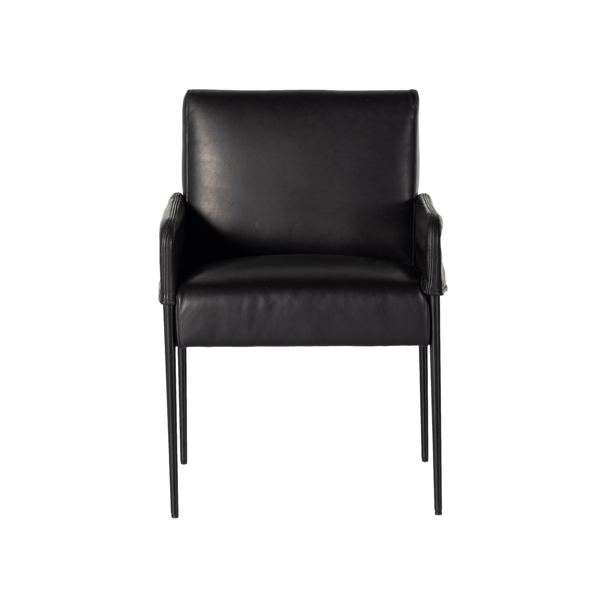 Brickel Dining Armchair in Heirloom Black