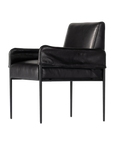 Brickel Dining Armchair in Heirloom Black