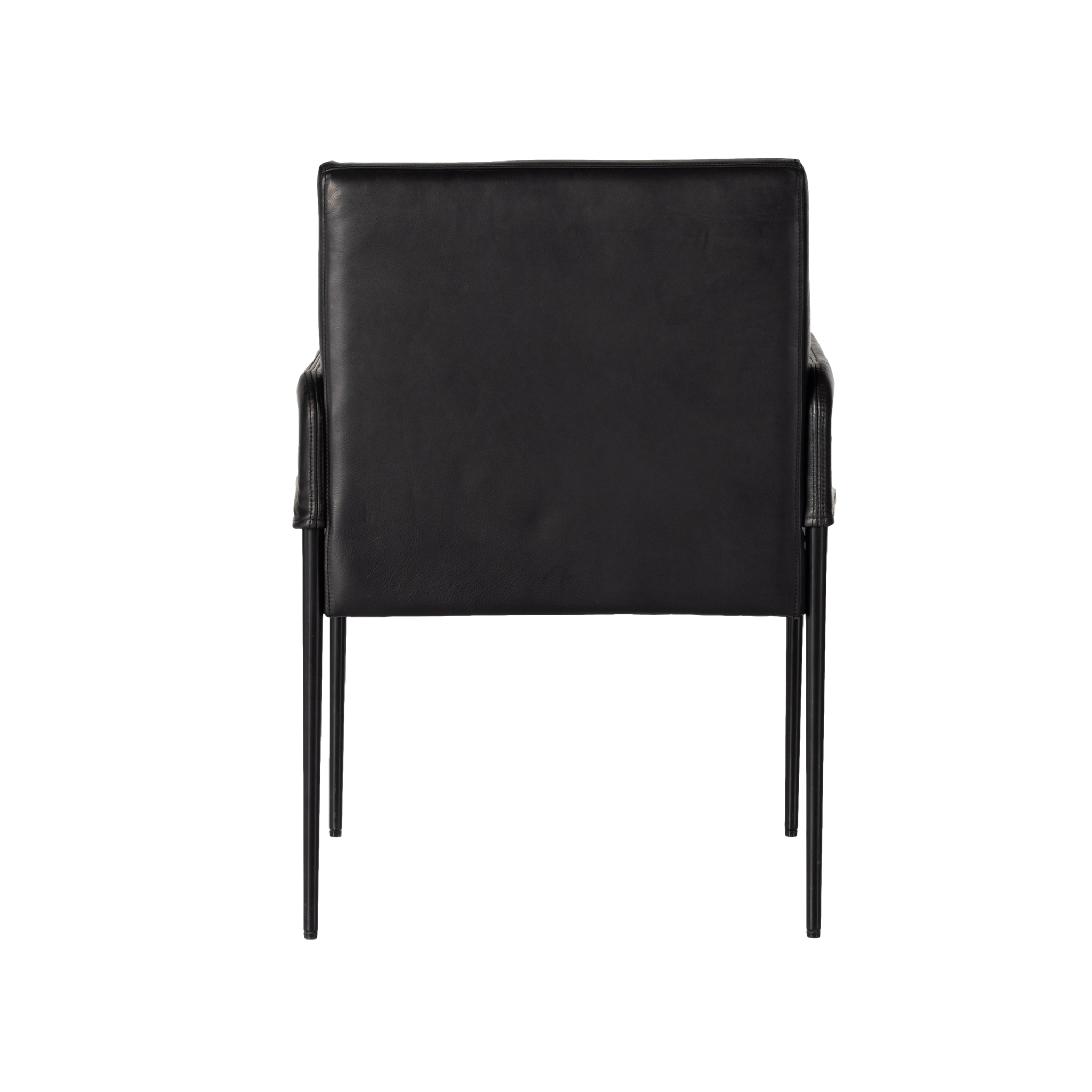 Brickel Dining Armchair in Heirloom Black