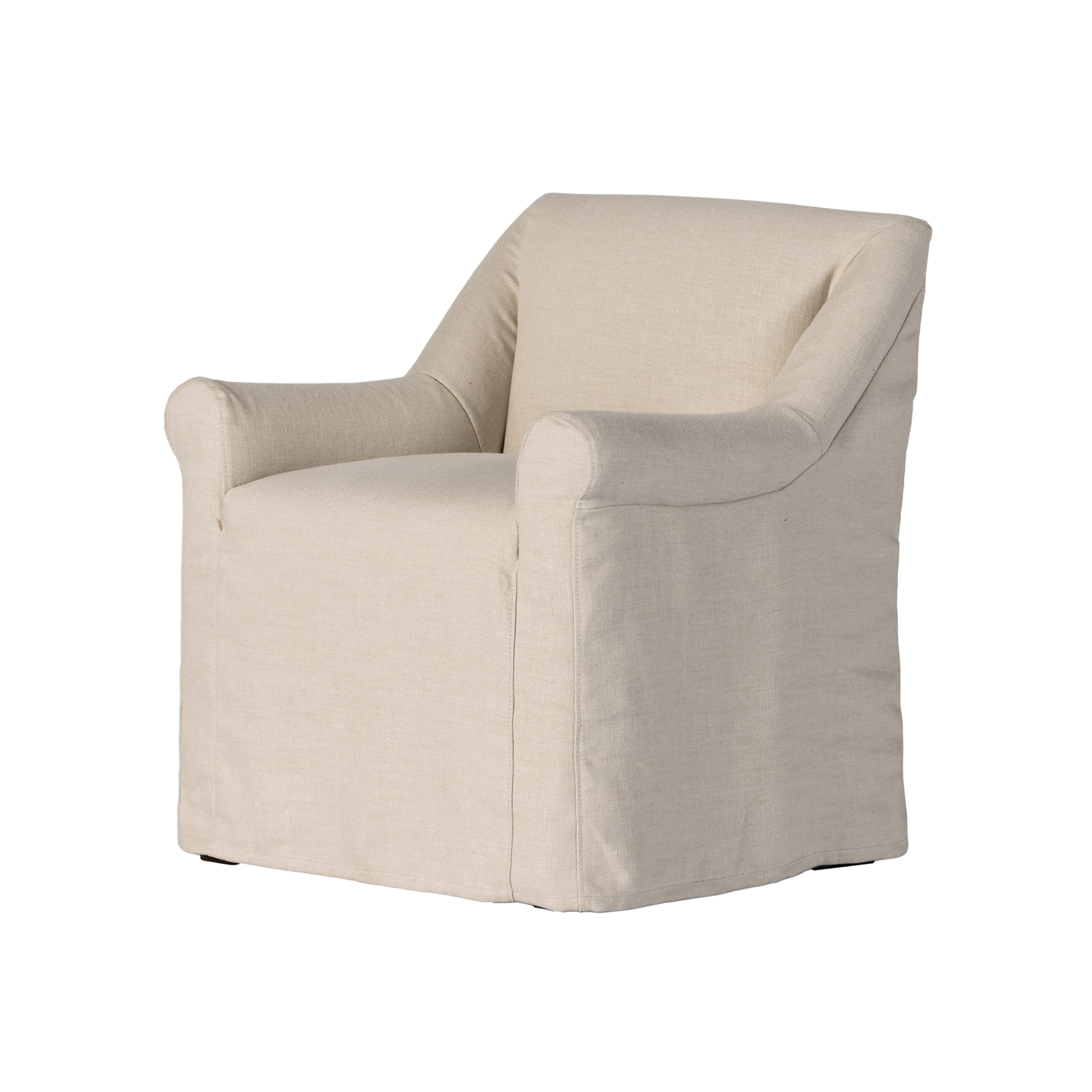 Bridges Slipcover Dining Chair in Natural