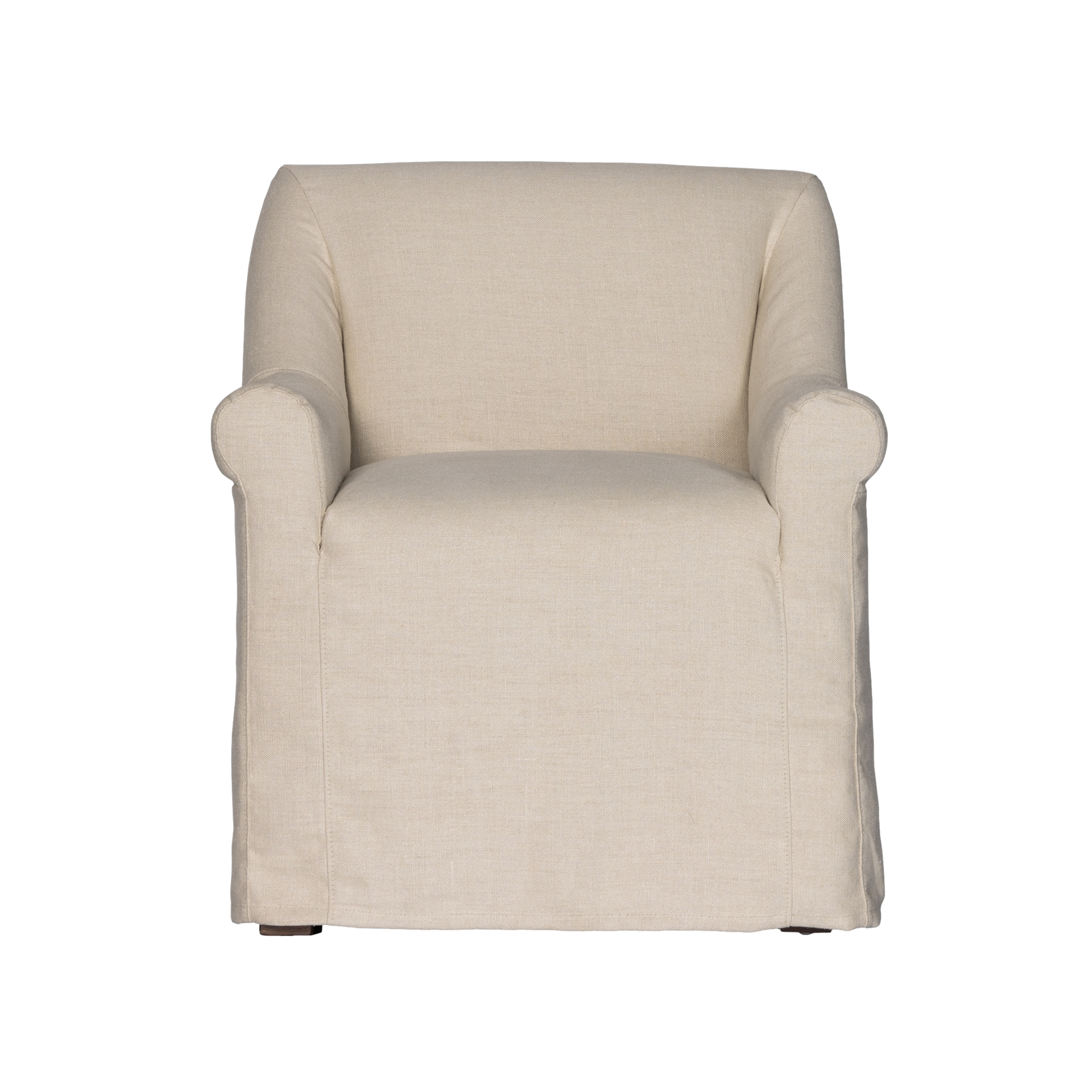 Bridges Slipcover Dining Chair in Natural