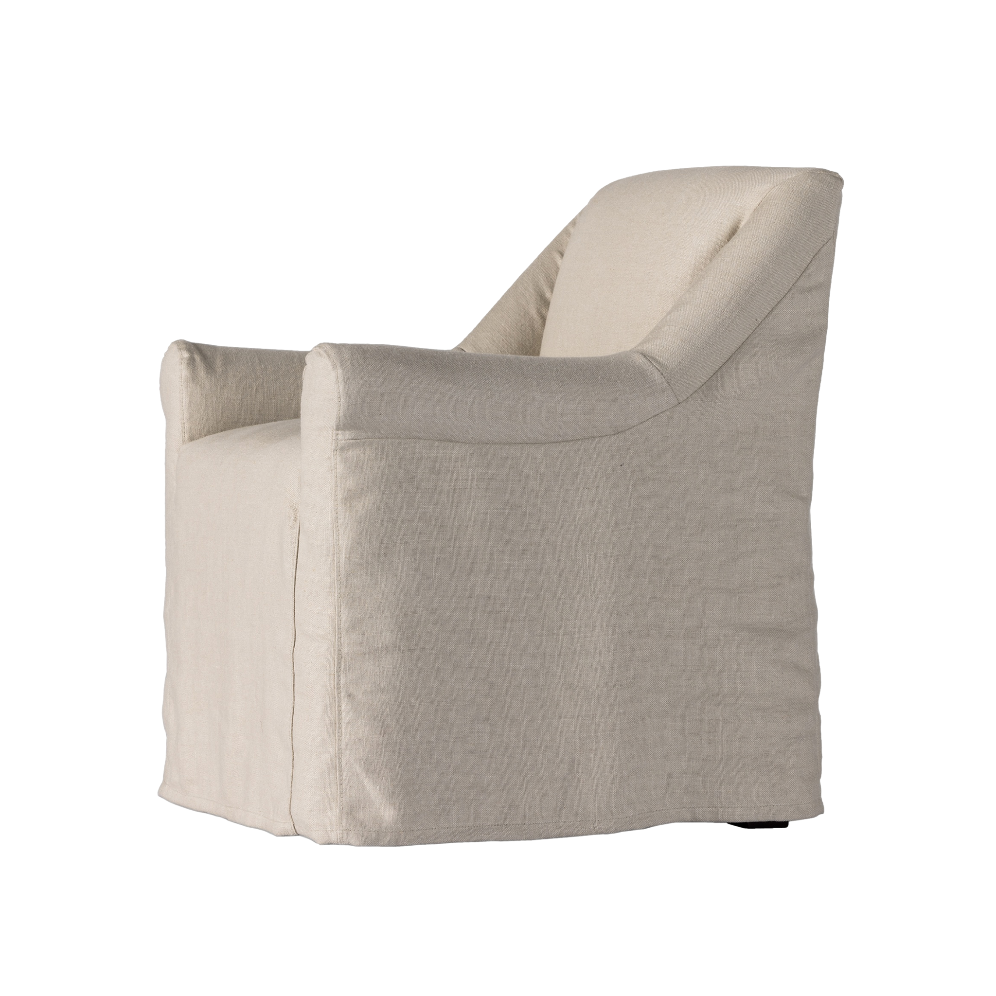 Bridges Slipcover Dining Chair in Natural