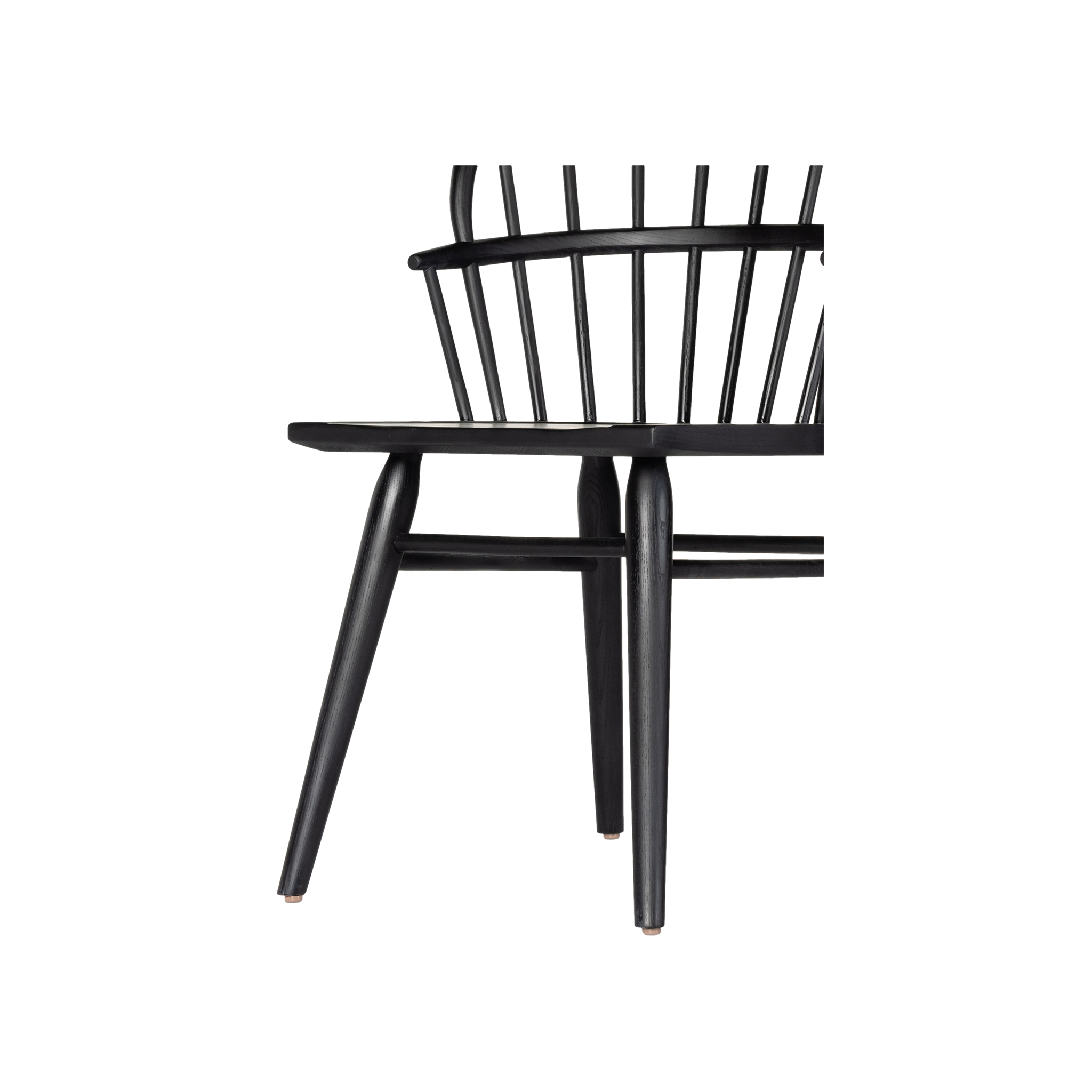 Connor Dining Chair in Black Ash