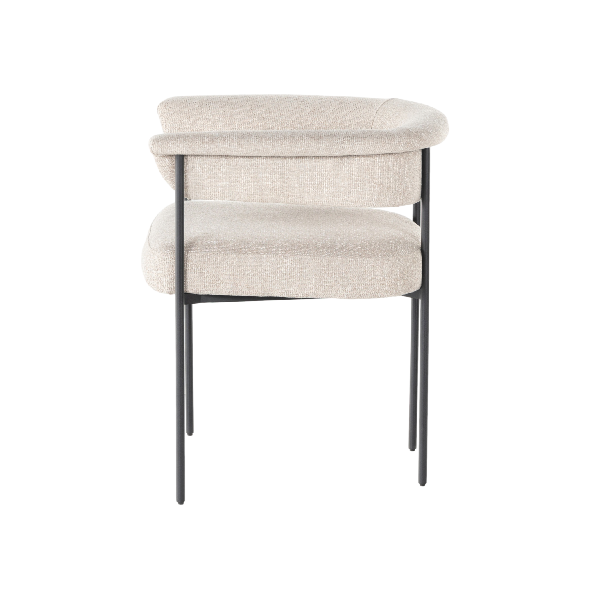 Carrie Dining Chair in Light Camel