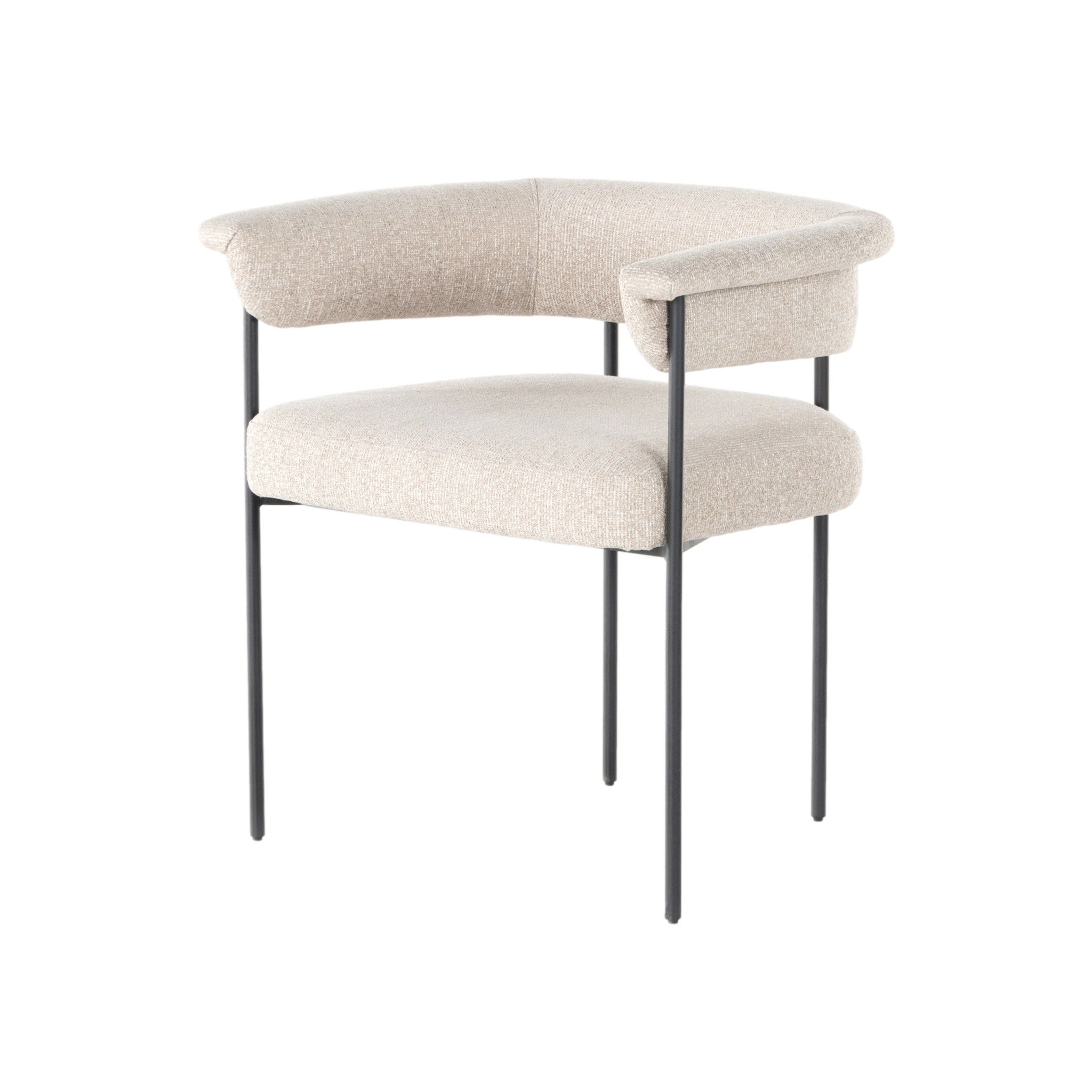 Carrie Dining Chair in Light Camel