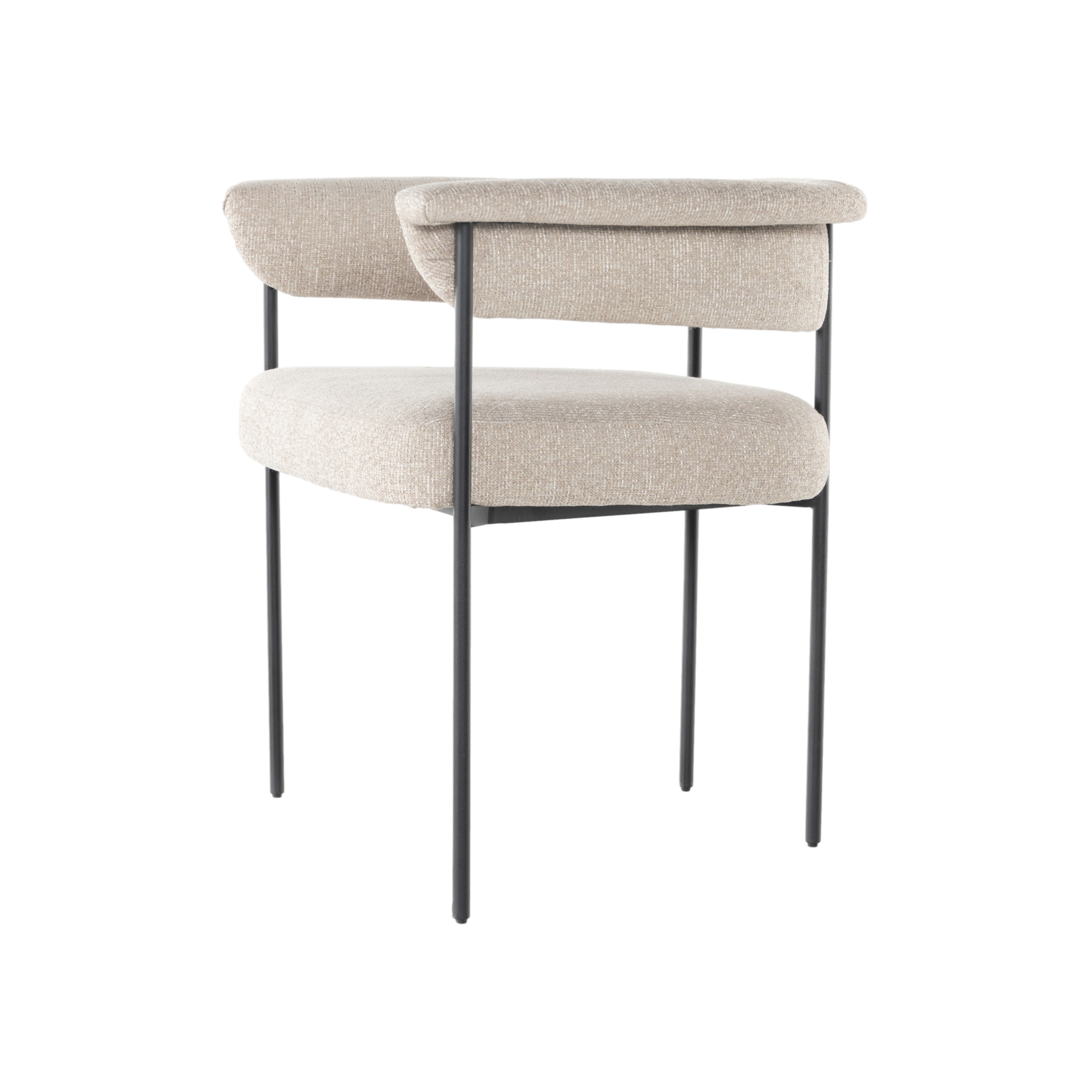 Carrie Dining Chair in Light Camel