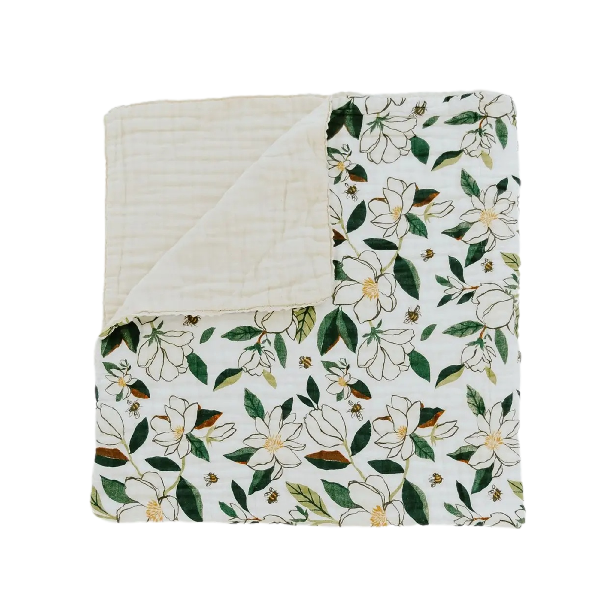 Magnolia shop muslin quilt