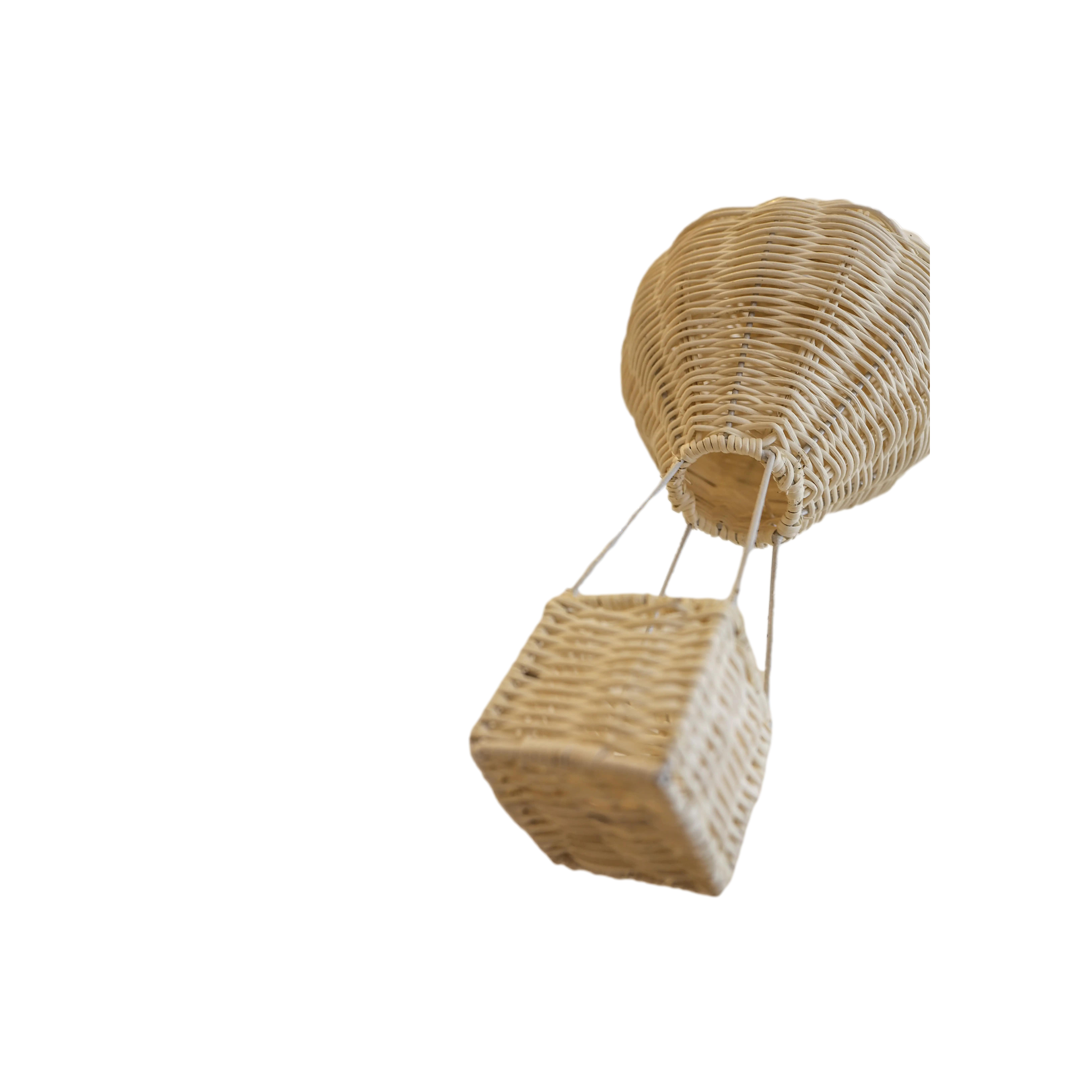 Handmade Rattan Hot Air Balloon