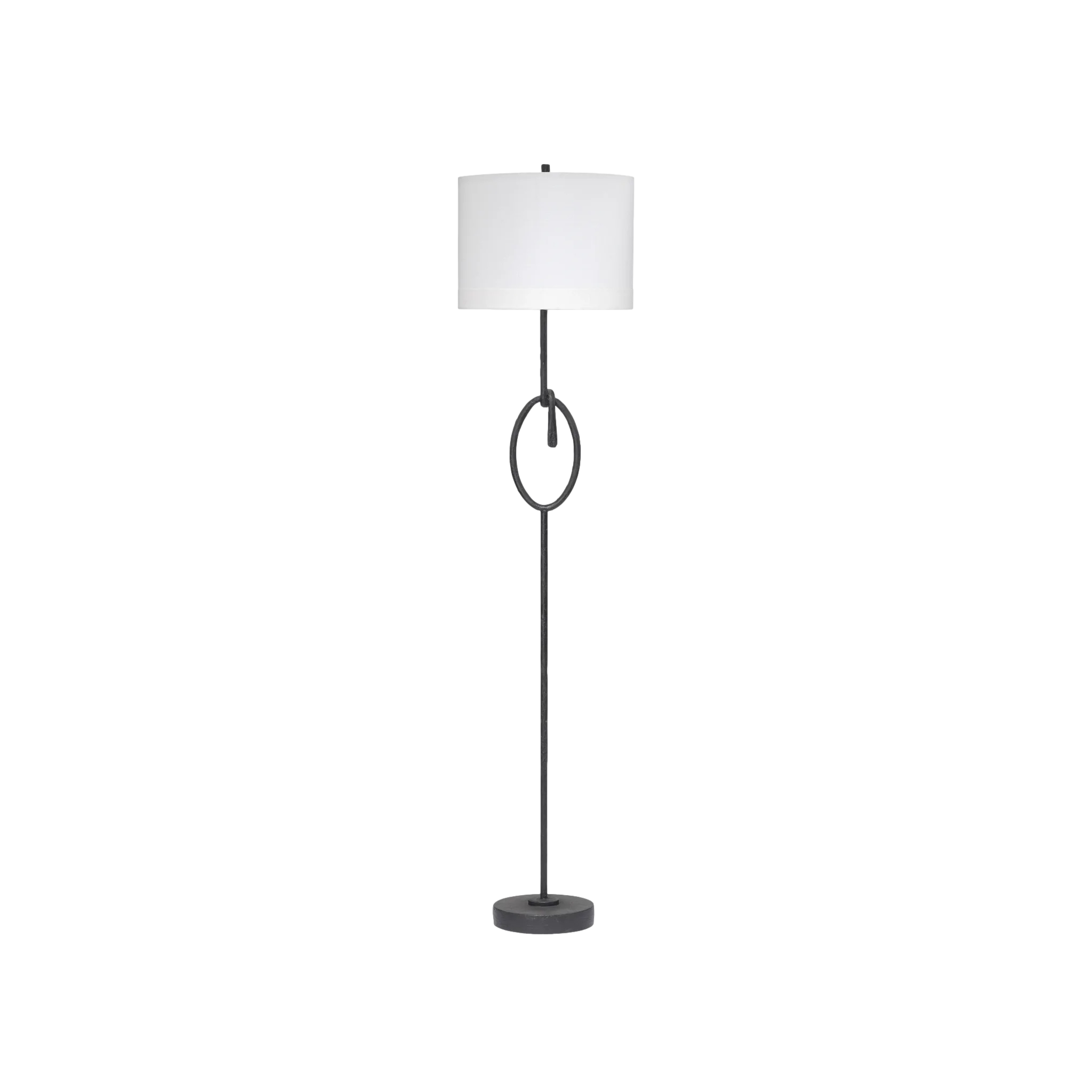 Knot Floor Lamp (Charcoal)