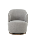 Aurora Swivel Chair in Silver