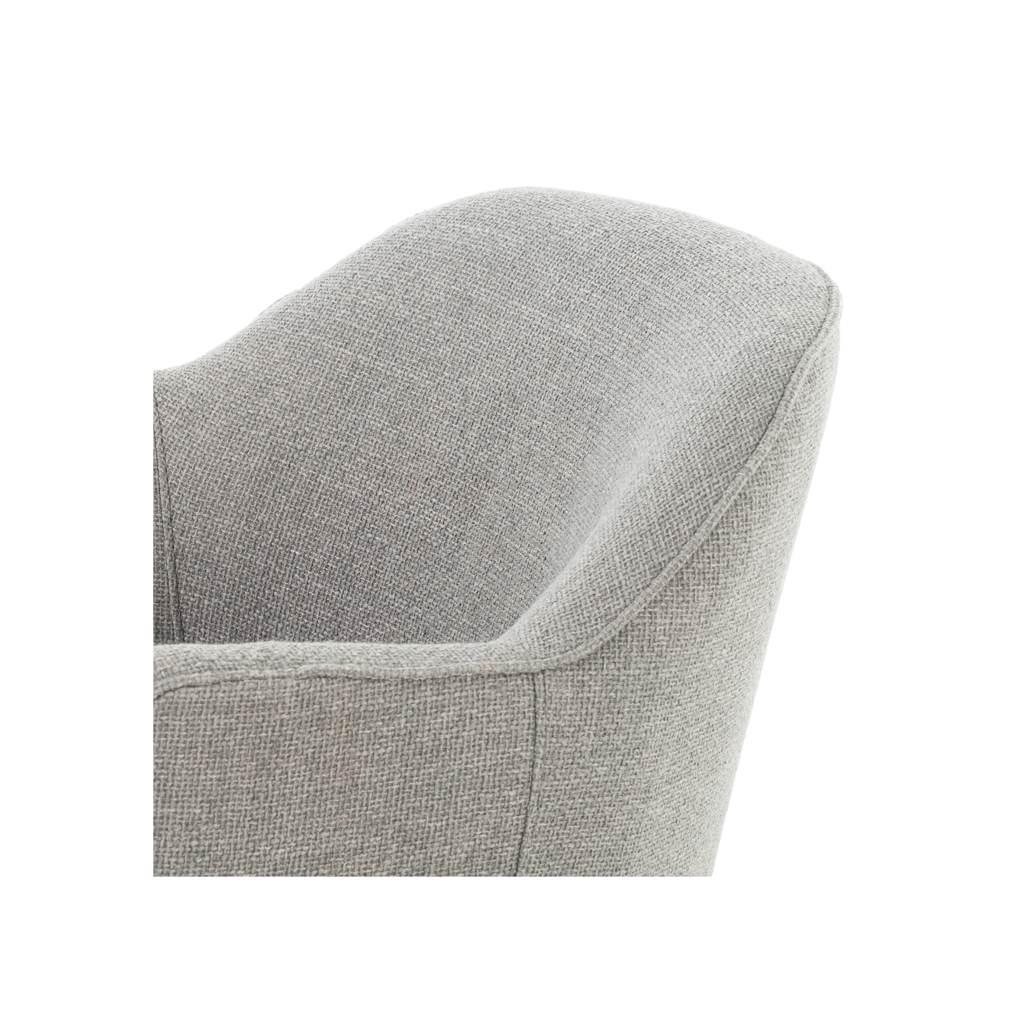 Aurora Swivel Chair in Silver