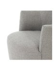 Aurora Swivel Chair in Silver