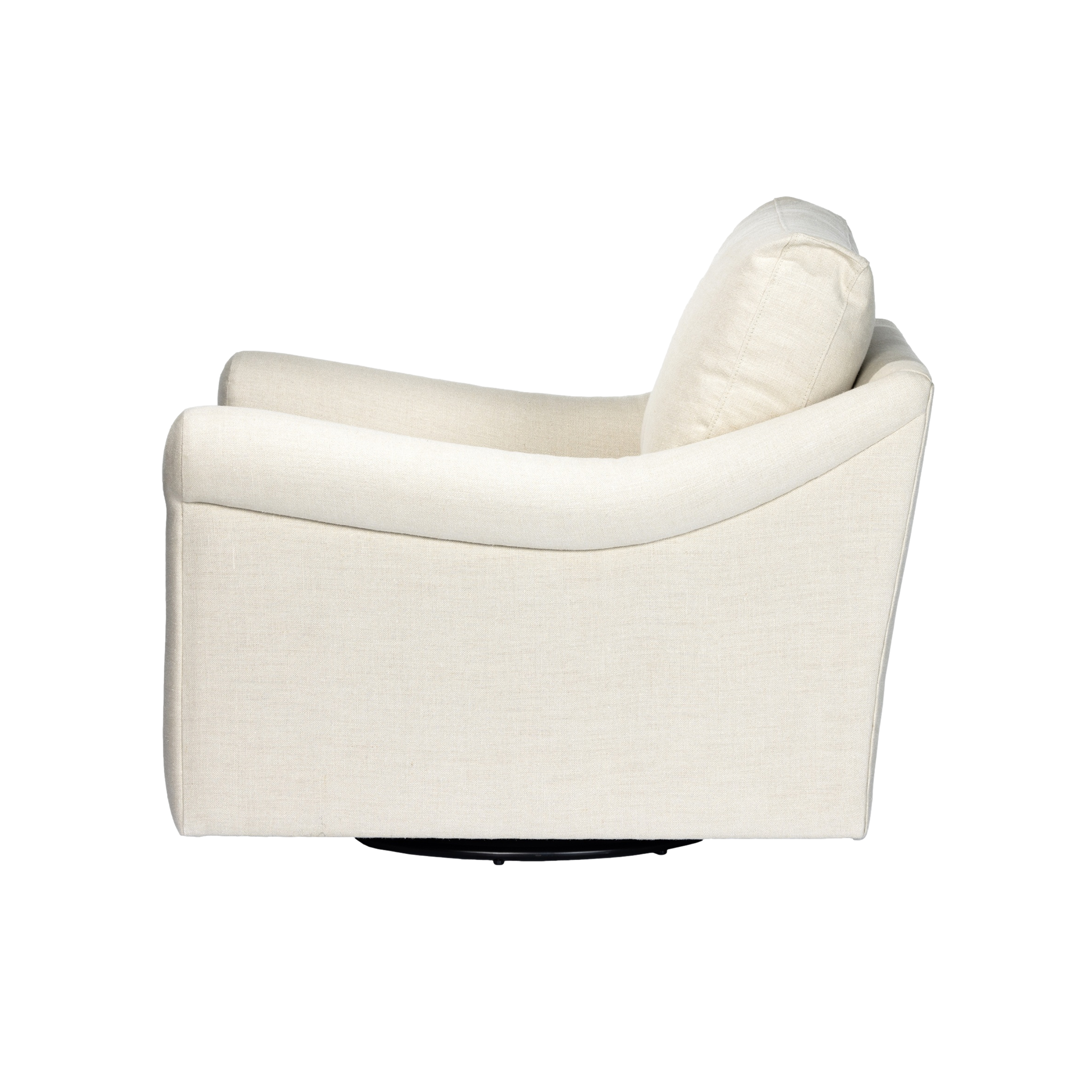 Bridges Swivel Chair in Natural