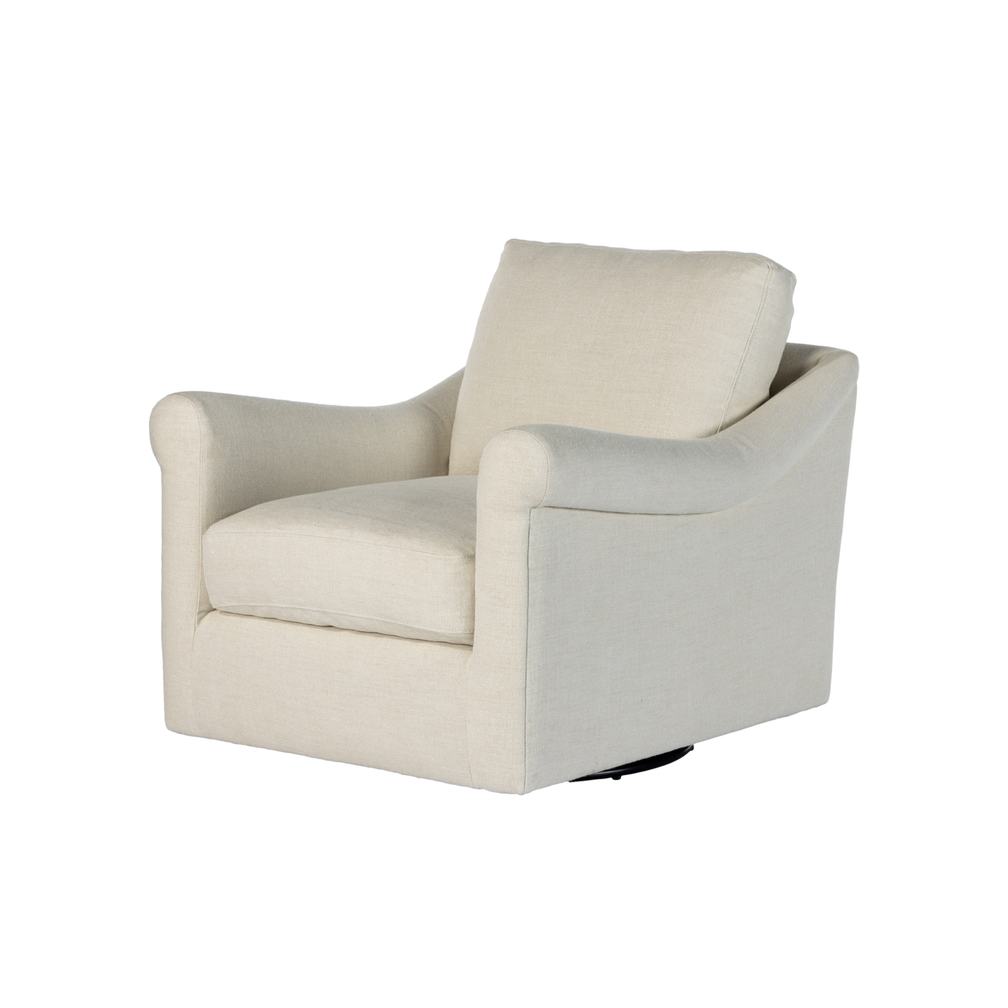 Bridges Swivel Chair in Natural