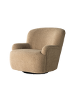 Kadon Swivel Chair in Sheepskin Camel