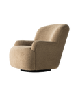 Kadon Swivel Chair in Sheepskin Camel