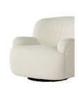 Kadon Swivel Chair in Sheepskin Natural