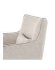 Kimble Swivel Chair in Noble Platinum