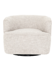 Mila Swivel Chair in Dove