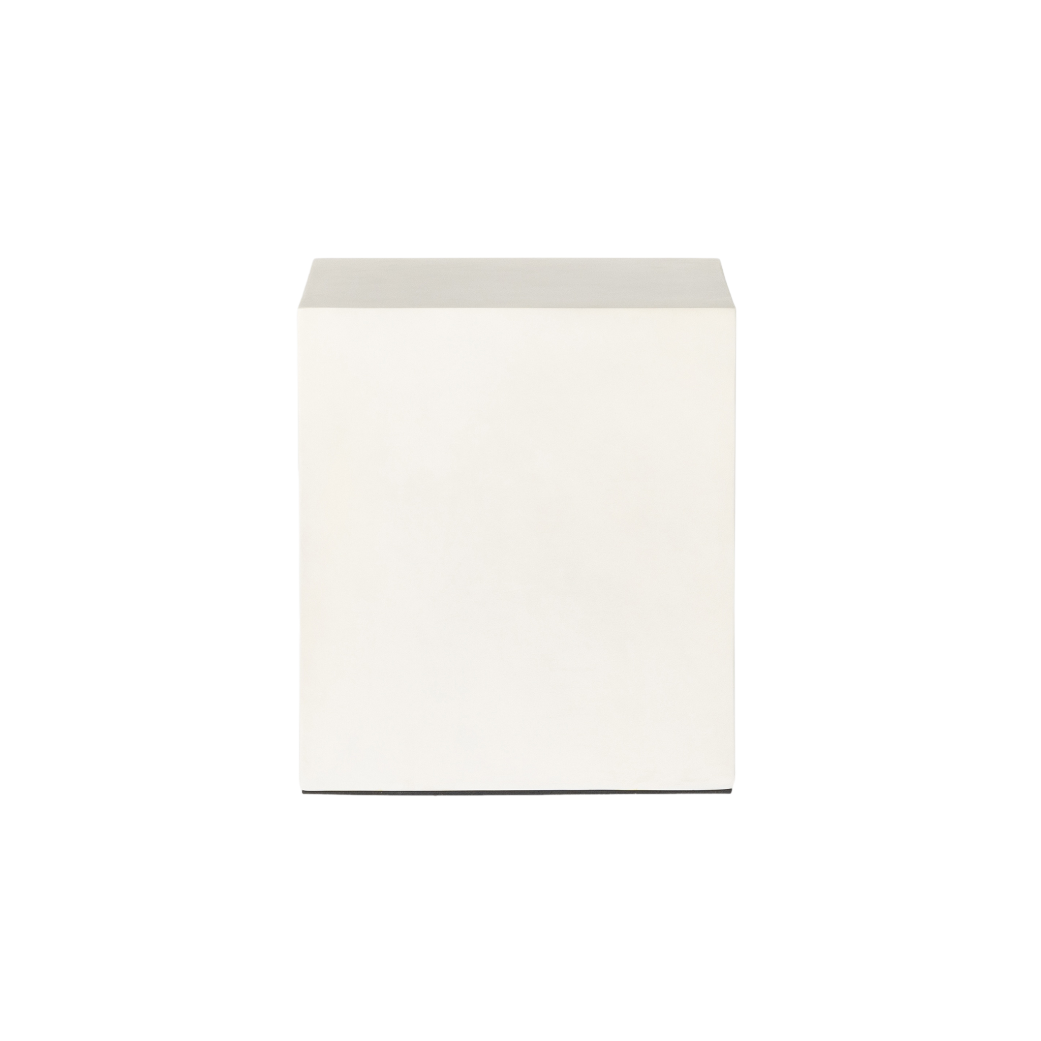 Parish End Table in White