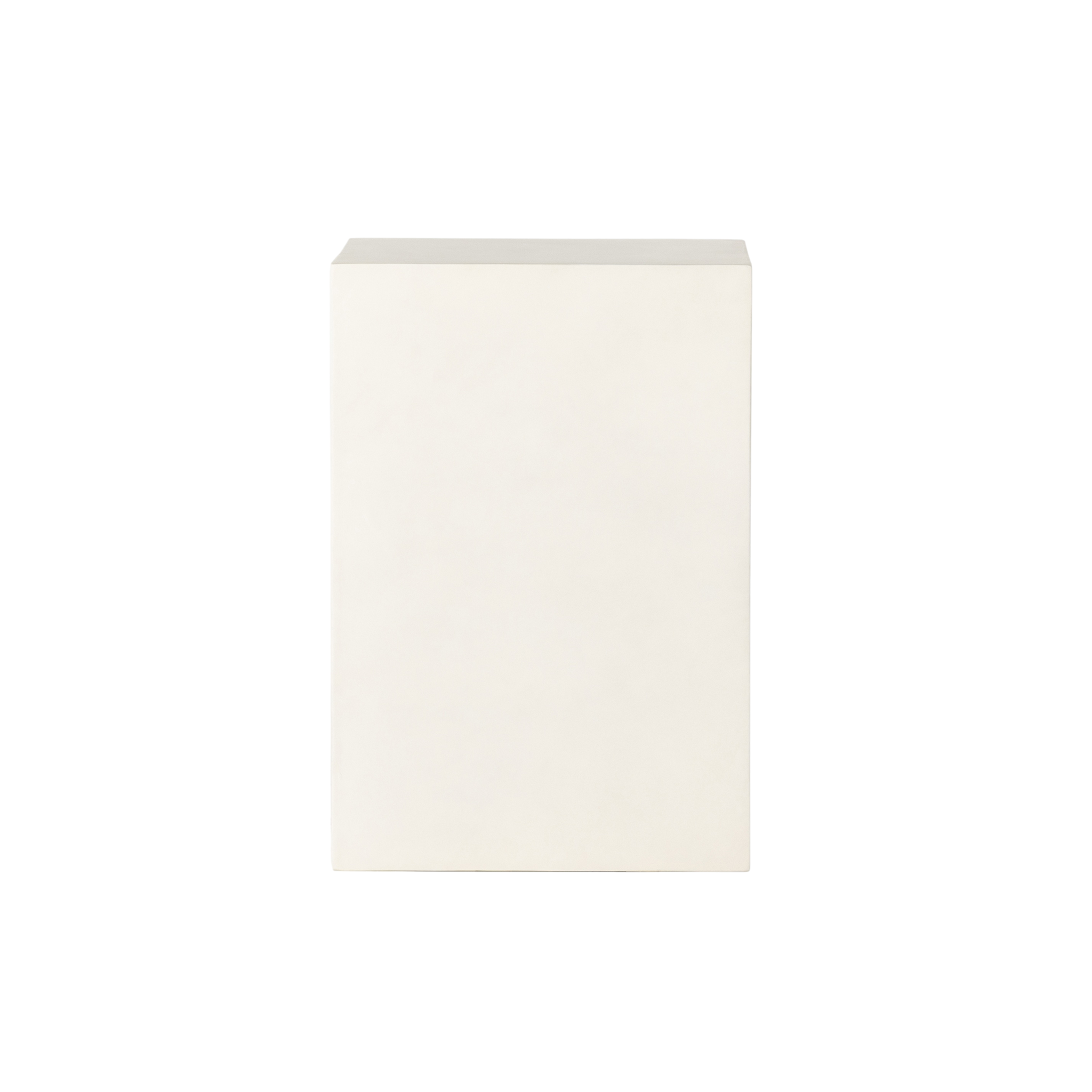 Parish End Table in White