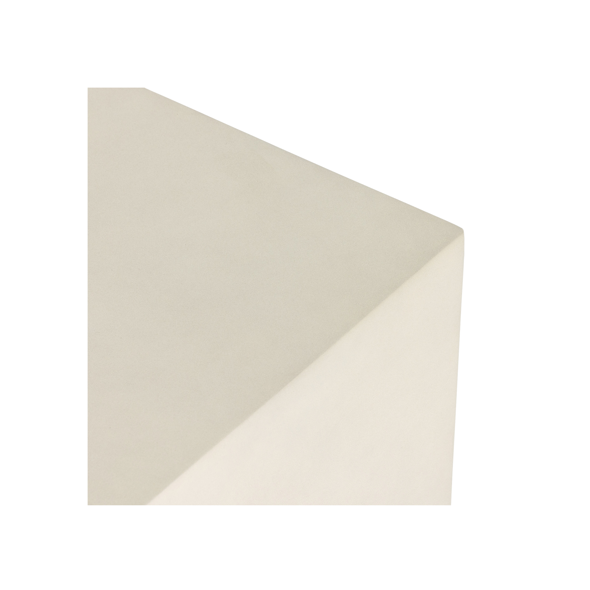 Parish End Table in White