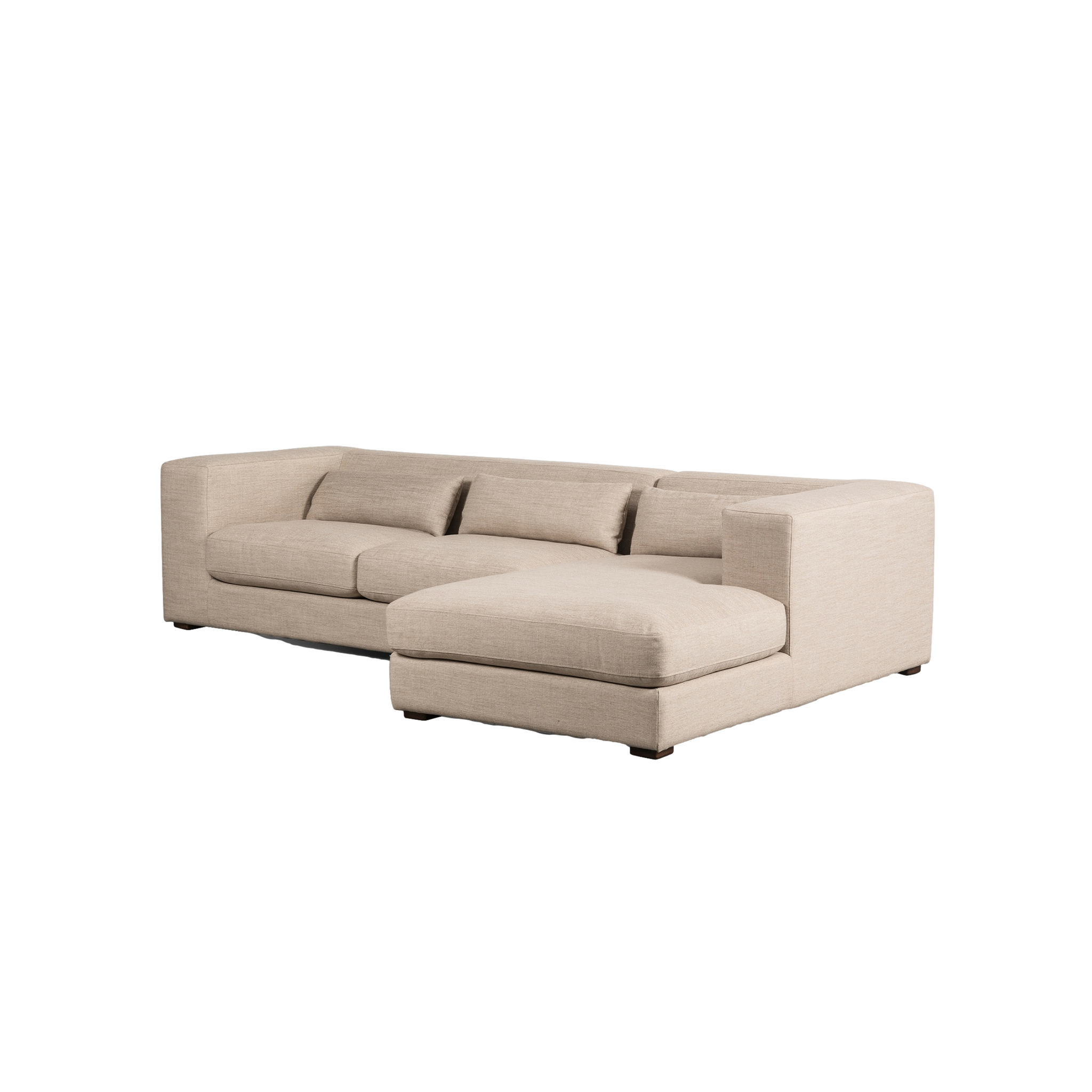 Sena 2-Piece Sectional in Alcala Wheat