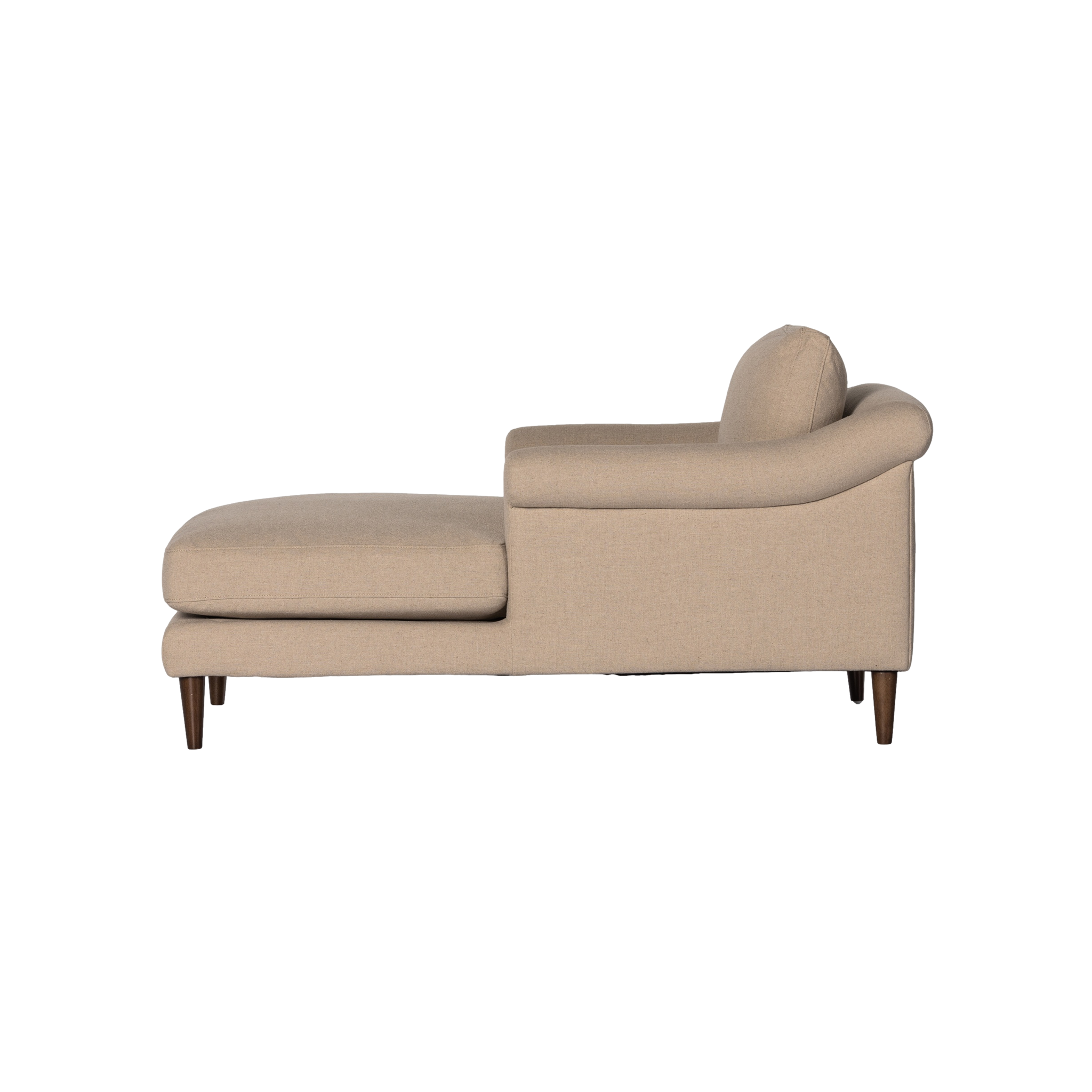 Mollie Chaise Lounge in Antwerp Taupe