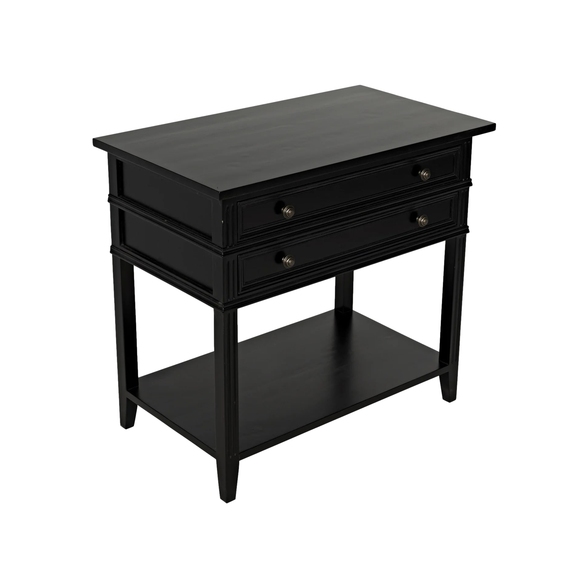 Colonial Two-Drawer Side Table