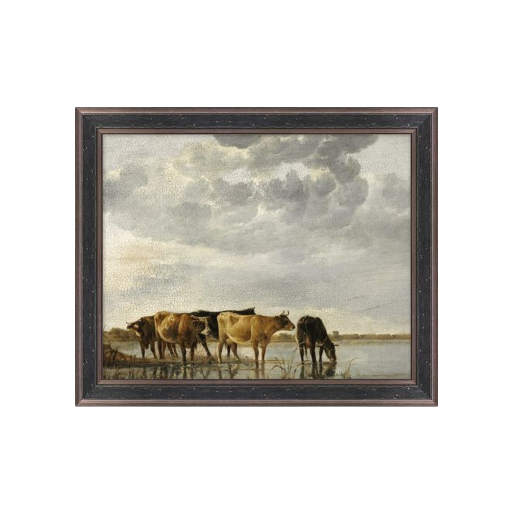 &quot;Cows in the River&quot; Artwork