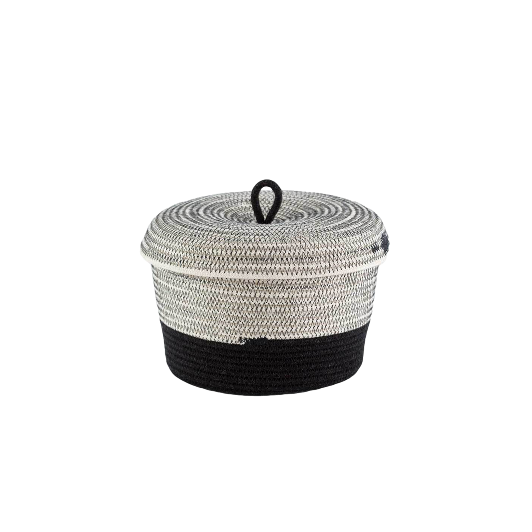 Lidded Basket (Liquorice)