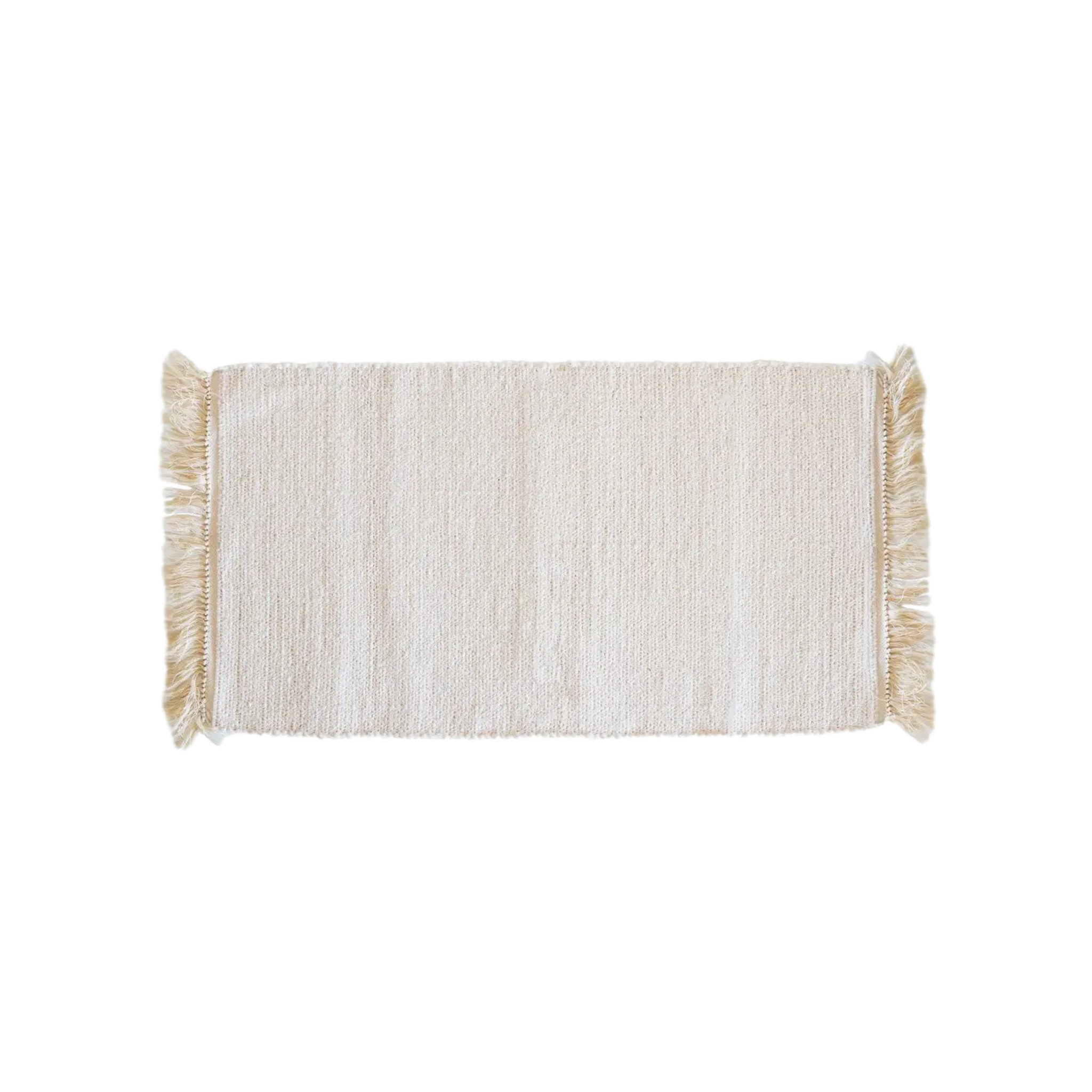 Cali Bath Mat Runner in Ivory