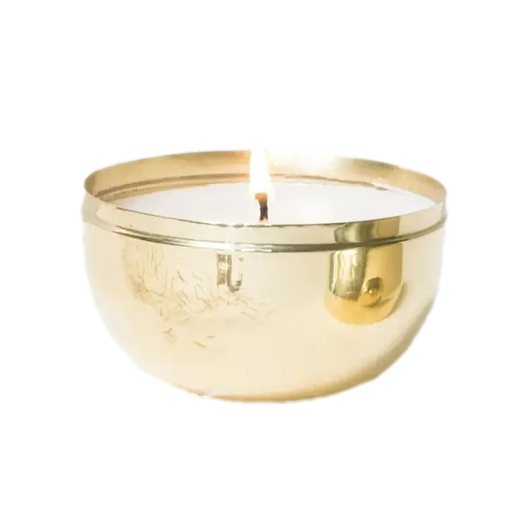 Brass Sphere Candle