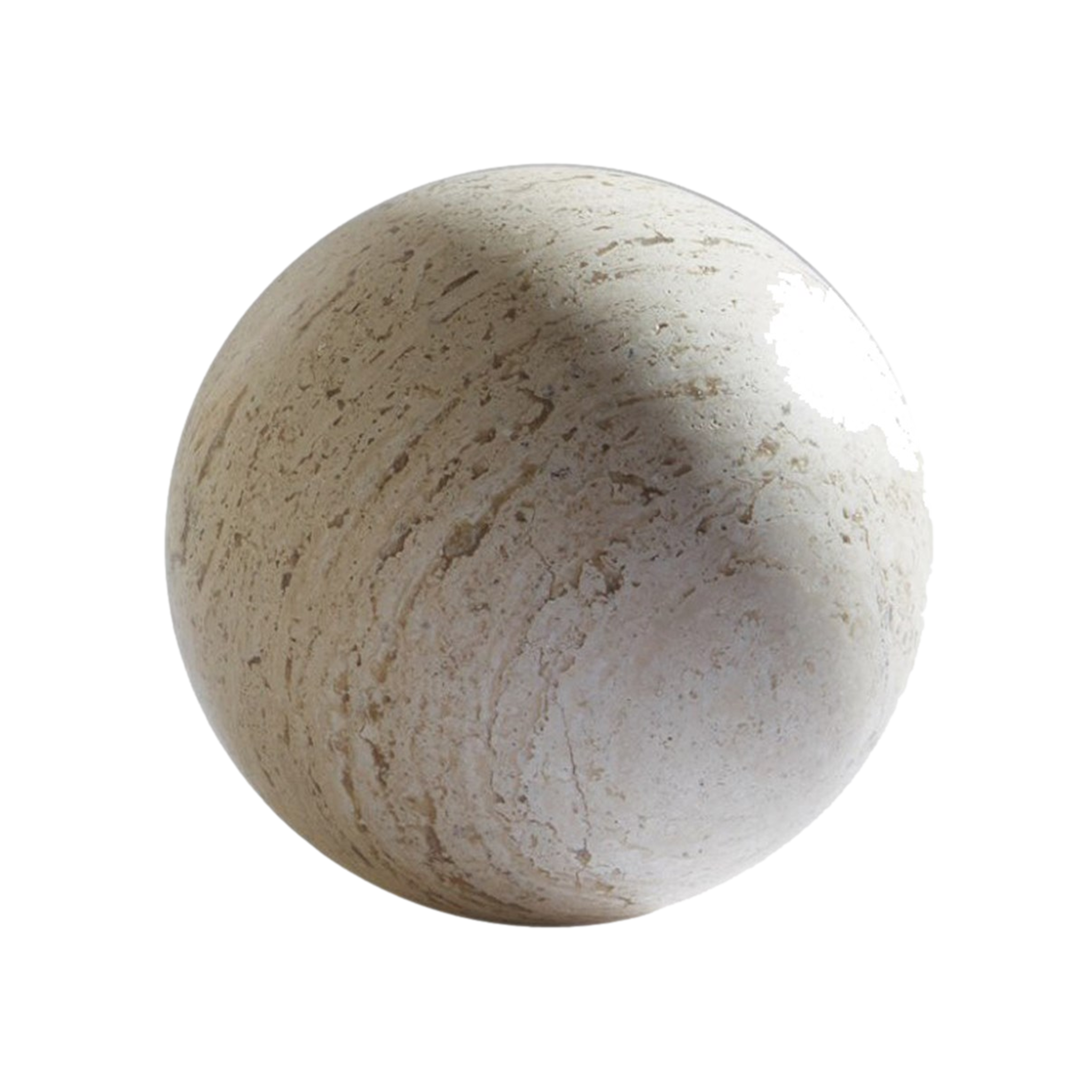 Travertine Sphere