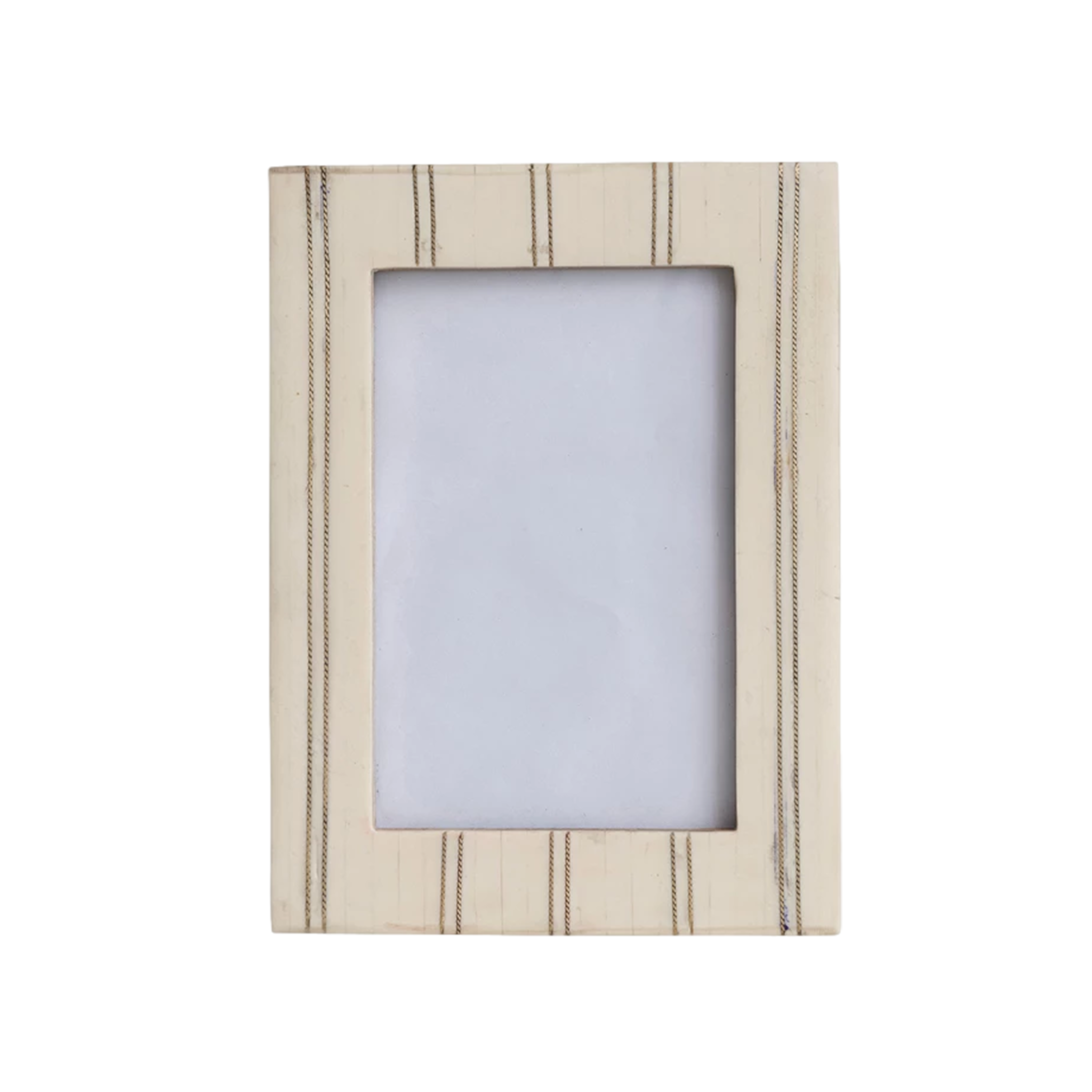 Resin Photo Frame with Metal Inlay