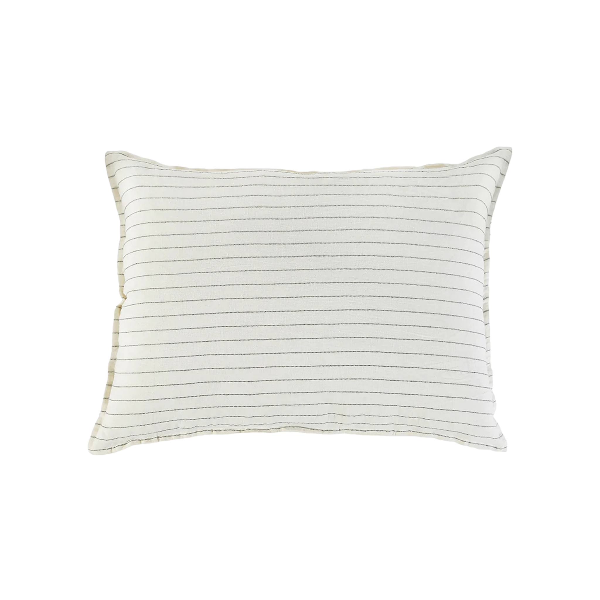 Blake Big Pillow in Cream/Grey