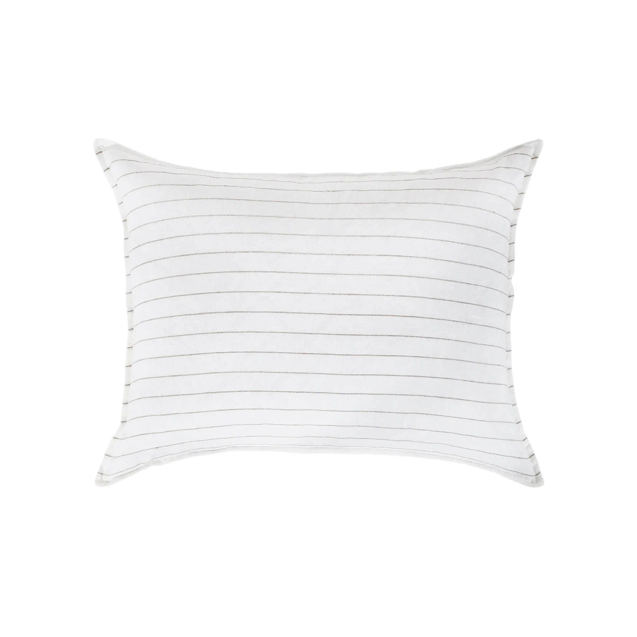 Blake Big Pillow in White/Natural