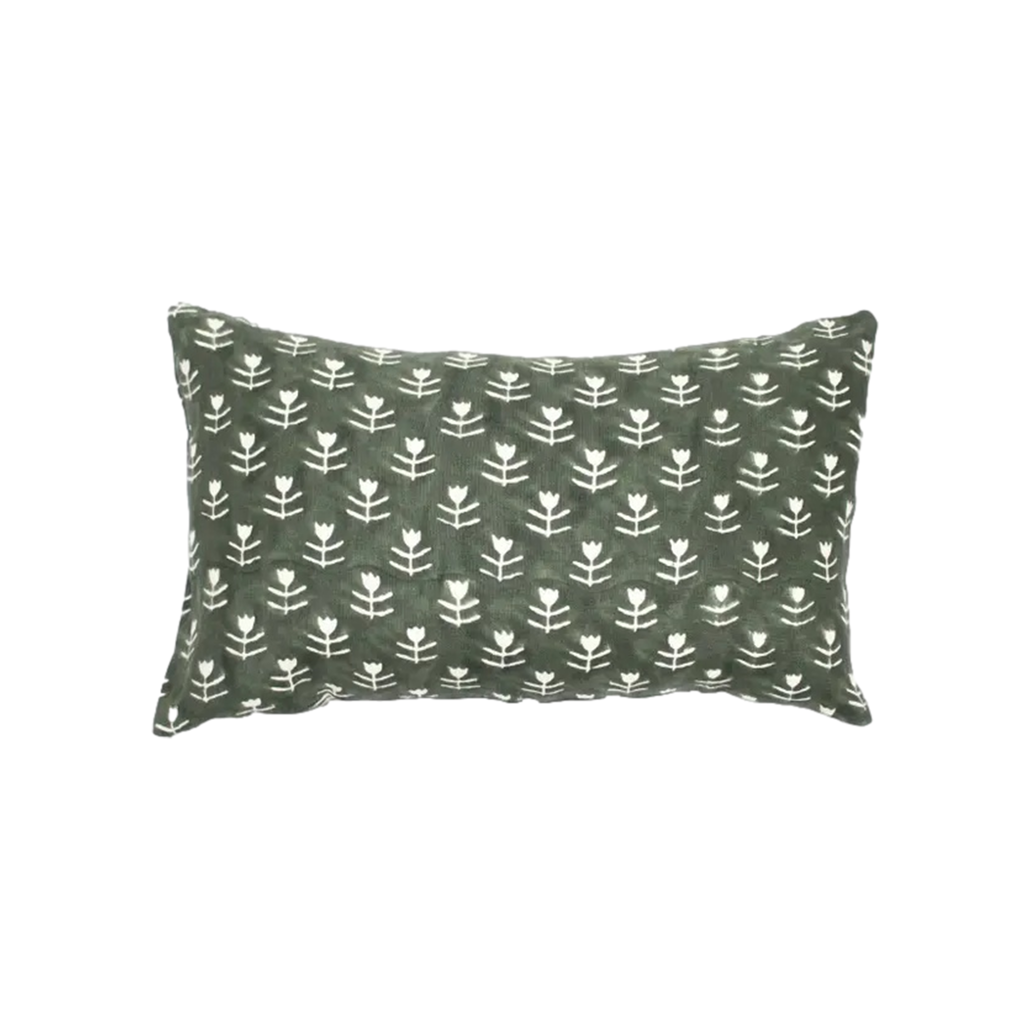 Didi Tulip Block Print Pillow