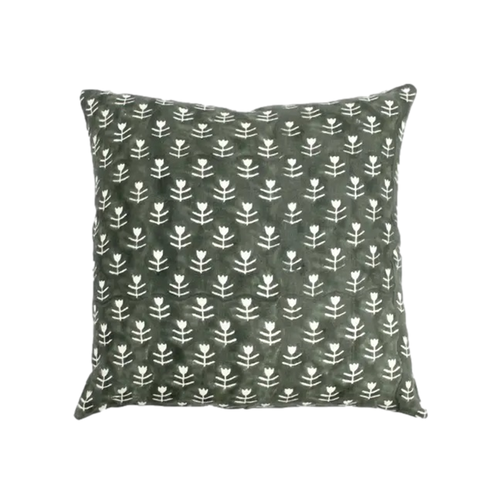 Didi Tulip Block Print Pillow