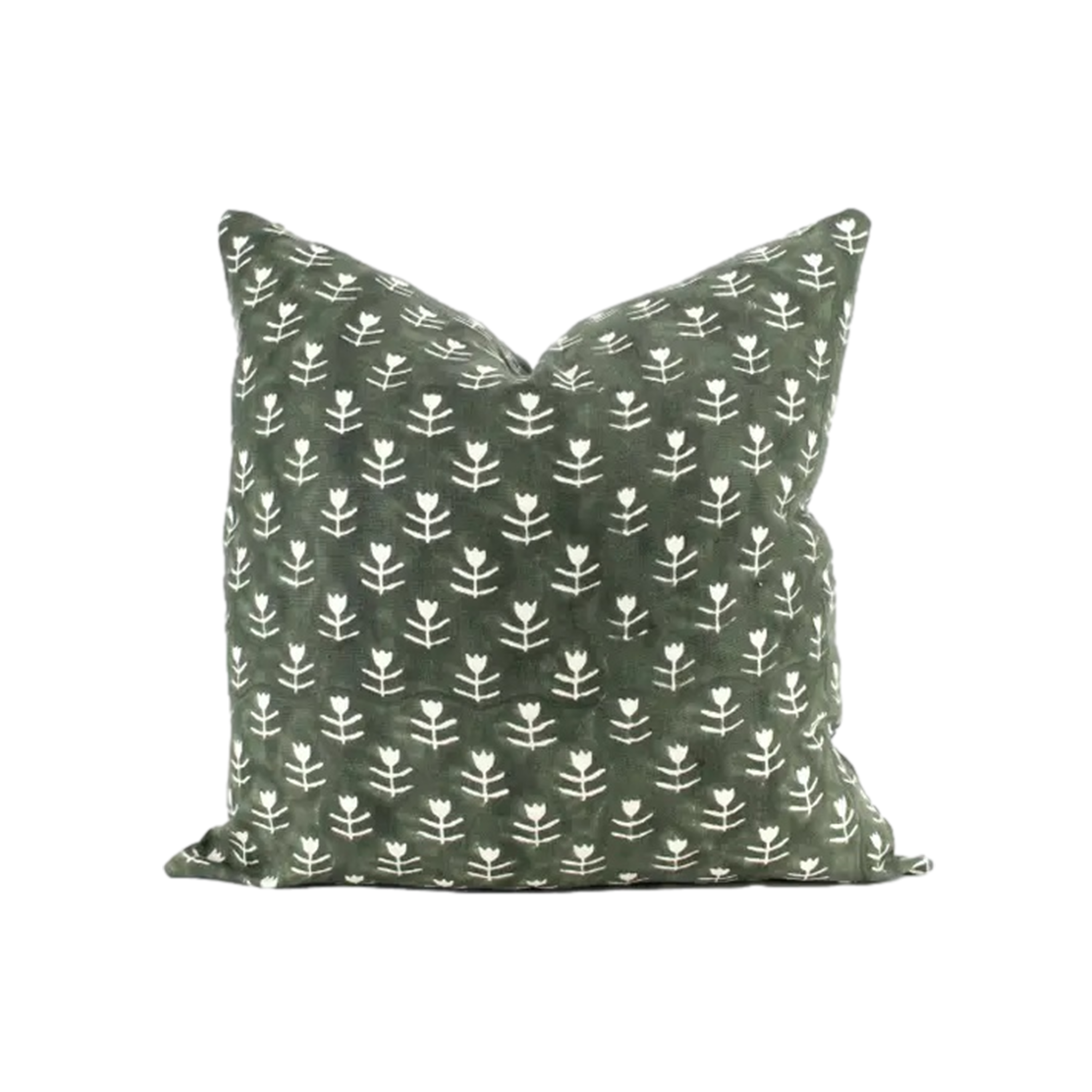 Didi Tulip Block Print Pillow