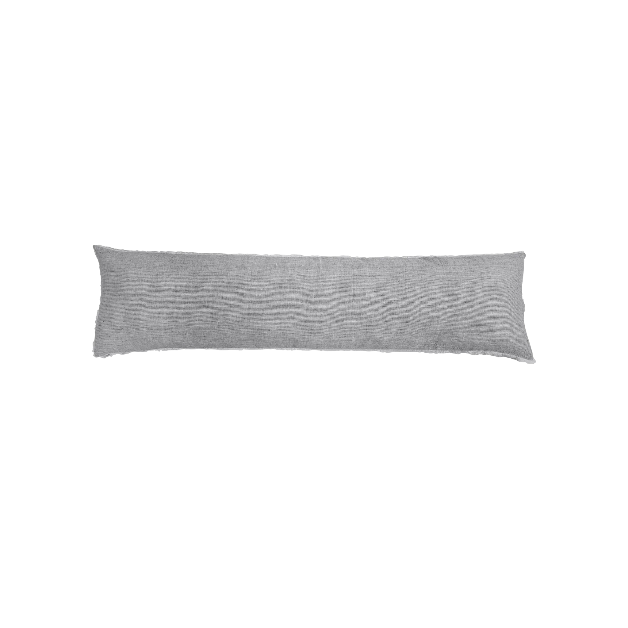 Logan Body Pillow in Charcoal