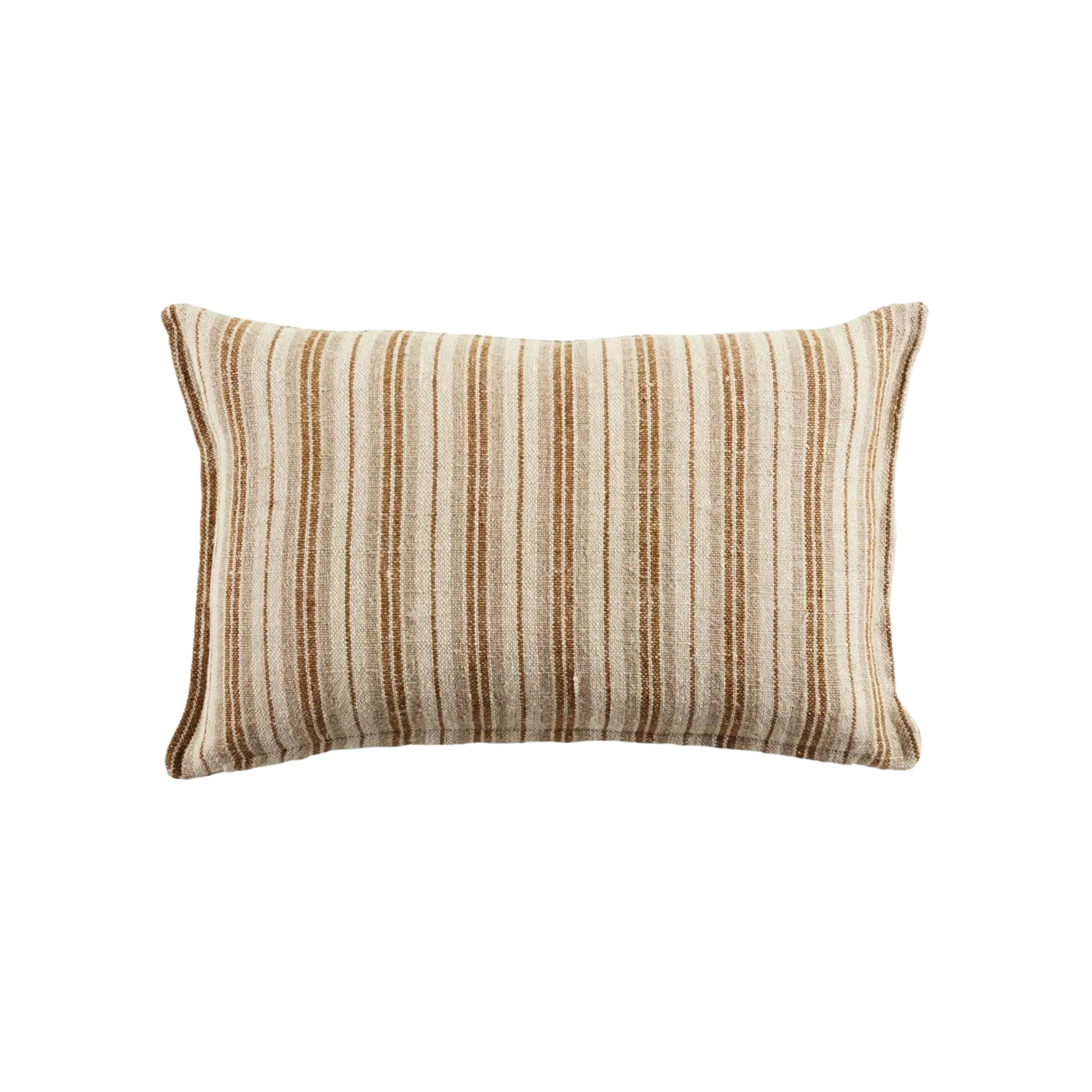 Lucien Lumbar Pillow in Gold