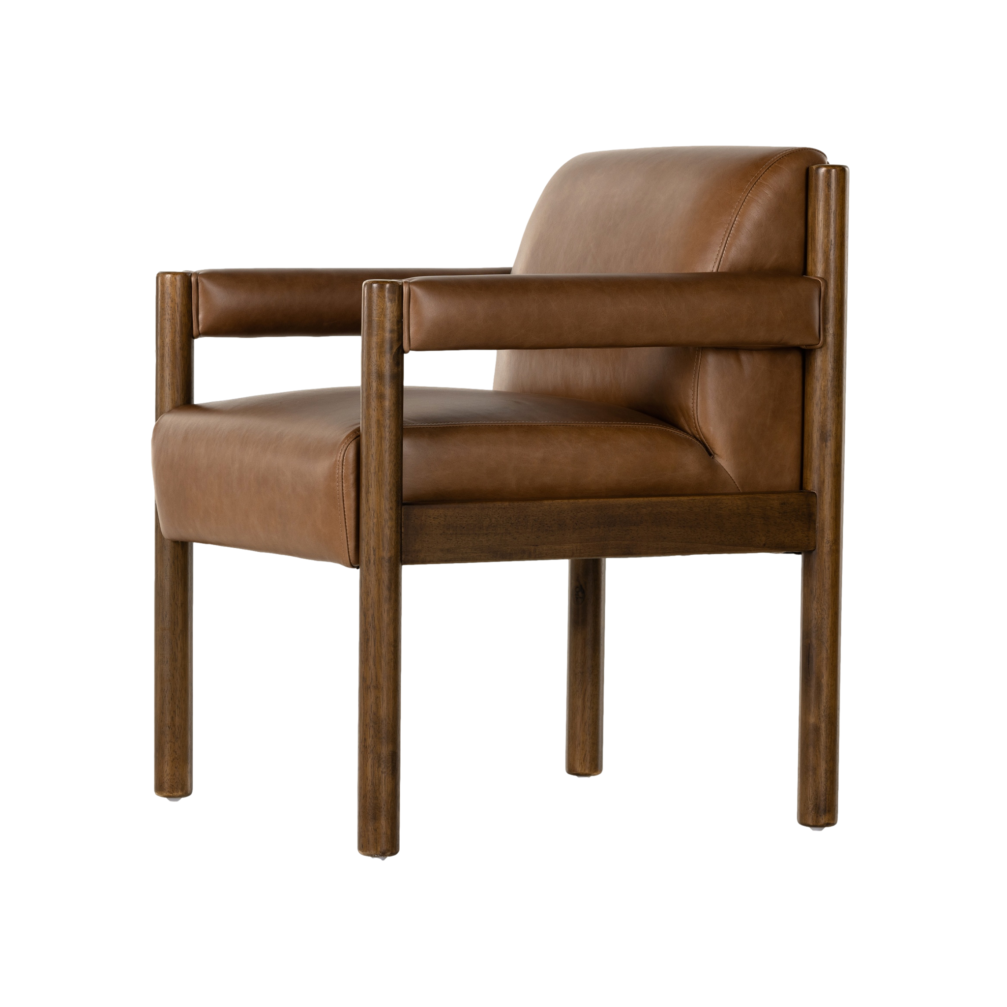 Redman Dining Armchair in Chestnut