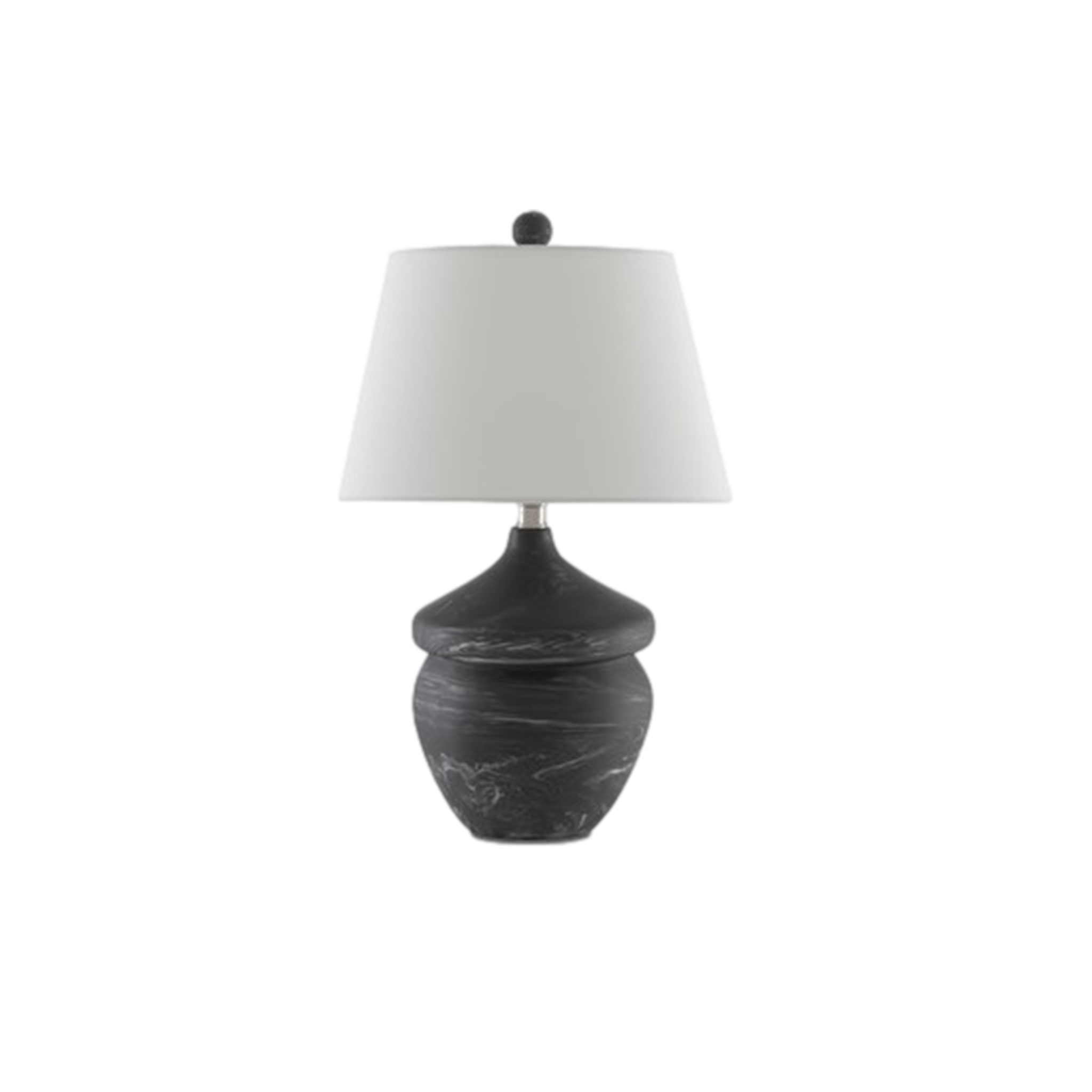 Vitellina Black Table Lamp