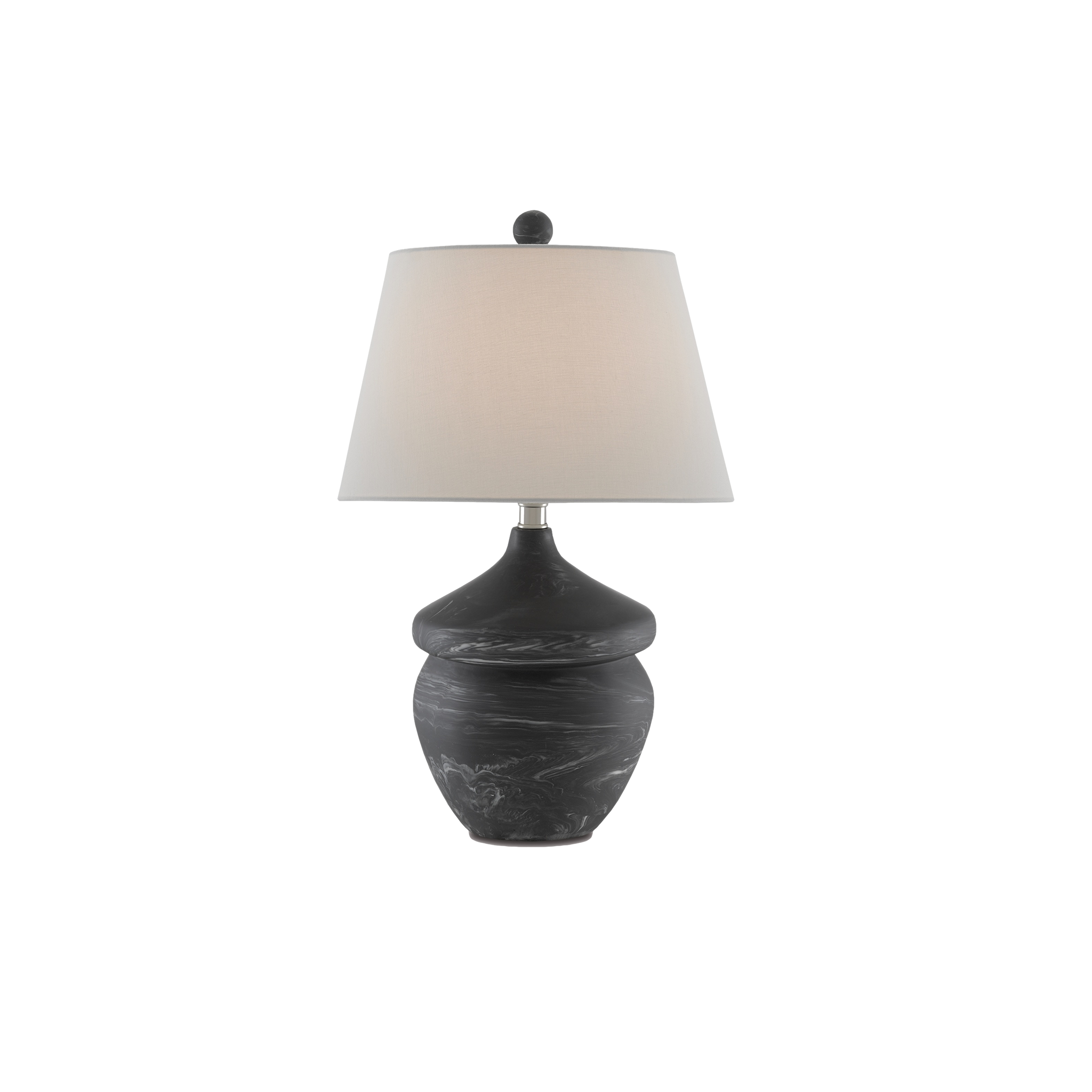 Vitellina Black Table Lamp