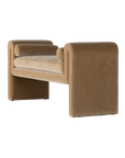 Mitchell Accent Bench in Camel